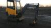 2007 VOLVO EC15BXR rubber tracked excavator (s/n VCEC15BRC07213957) with bucket, blade, piped & cab - 7