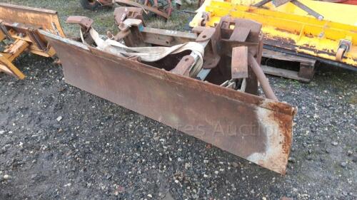 6ft snow plough to suit skid steer