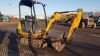 2010 JCB 801.4 rubber tracked excavator S/n: with bucket, blade & piped - 6