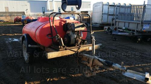 WESTERN Yanmar diesel fast tow poly wash bowser