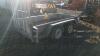 INDESPENSION 2.6t twin axle plant trailer with ramp - 3