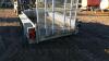 INDESPENSION 2.6t twin axle plant trailer with ramp - 4