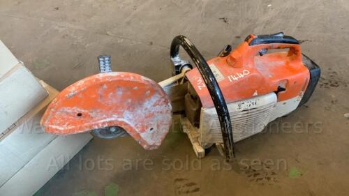 STIHL TS400 petrol stone saw