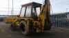 JCB 3CX backhoe loader (EWX 572Y) with extra dig - 4