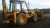 JCB 3CX Sitemaster backhoe loader (E658 NAE) with 4 in 1 bucket, forks & extra dig - 8