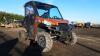 2015 POLARIS RANGER XP 4wd petrol utility vehicle c/w cab & weather doors (SF15 KZM) - 6