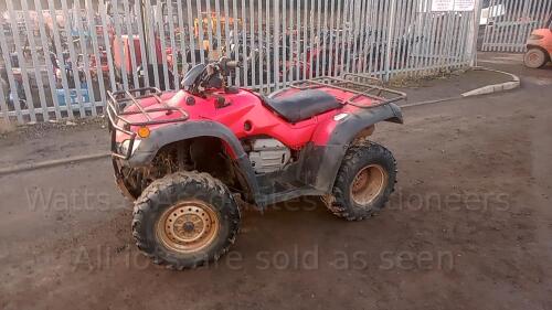 HONDA 400 4x4 air cooled quad bike