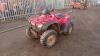 HONDA 400 4x4 air cooled quad bike - 2