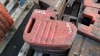 6 x MASSEY FERGUSON 100 series weights - 2