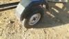 3 bike motorcycle trailer c/w spare wheel, ramp & lights - 5