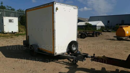 HAZLEWOOD 750BVS 750kg single axle box trailer (Fleet 6228)