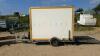 HAZLEWOOD 750BVS 750kg single axle box trailer (Fleet 6228) - 9