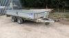 IFOR WILLIAMS 12' 3.5t flatbed trailer c/w sides