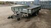 IFOR WILLIAMS 12' 3.5t flatbed trailer c/w sides - 3