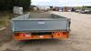 IFOR WILLIAMS 12' 3.5t flatbed trailer c/w sides - 5