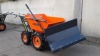 2020 KONSTANT mini Dumper 4wd petrol driven dumper c/w snow plough attachment (BRIGGS & STRATTON) (unused) - 3