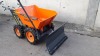 2020 KONSTANT mini Dumper 4wd petrol driven dumper c/w snow plough attachment (BRIGGS & STRATTON) (unused) - 9