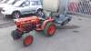 KUBOTA B4200 4wd tractor c/w fleming topper (L335 OWB) (V5 in office) - 8