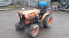 KUBOTA B7100 4wd tractor, 3 point linkage, pto, S/n:78243 - 9