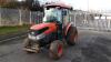 KUBOTA L4240 4wd tractor, twin assister rams, shuttle, 2 spool valves, turf tyres (NK08 HPJ) - 4