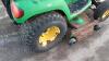 JOHN DEERE X748 Ultimate hydrostatic 4wd diesel mower c/w 48'' mower deck - 12