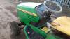 JOHN DEERE X748 Ultimate hydrostatic 4wd diesel mower c/w 48'' mower deck - 16