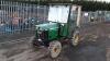 JOHN DEERE 855 4wd hydrostatic compact tractor, 3 point linkage, pto - 4