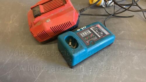 HILTI battery charger & MAKITA battery charger