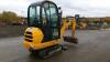 2017 JCB 8014 rubber tracked excavator c/w 3 x buckets, blade, piped & cab (s/n JCB08014EH2541513) - 6