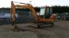 HYUNDAI Robex EX55-3 rubber tracked excavator (s/n MC03FJ10883) with bucket, blade & piped