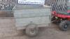 DINLI 700cc 4x4 Quad bike (YX09 DWN) c/w galvanised atv trailer - 24