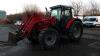 2002 MASSEY FERGUSON 6270 Power Control 4wd tractor c/w 866 front loader & fork, front suspension, twin assister rams, push out puh, 2 spool valves, shuttle, joystick, a/c (WK02 WLR) - 7