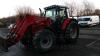 2002 MASSEY FERGUSON 6270 Power Control 4wd tractor c/w 866 front loader & fork, front suspension, twin assister rams, push out puh, 2 spool valves, shuttle, joystick, a/c (WK02 WLR) - 9