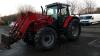 2002 MASSEY FERGUSON 6270 Power Control 4wd tractor c/w 866 front loader & fork, front suspension, twin assister rams, push out puh, 2 spool valves, shuttle, joystick, a/c (WK02 WLR) - 10