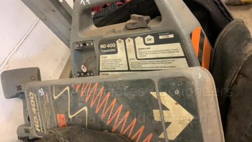 RD400 cable locator & signal generator c/w carry case