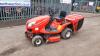 2010 KUBOTA GR1600 diesel ride on mower c/w 36'' mower deck & collector (s/n 39539) - 2