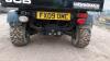 2009 JCB WORKMAX 1000D 4wd diesel UTV c/w hydraulic rear tipping body (FX09 OMC) - 11