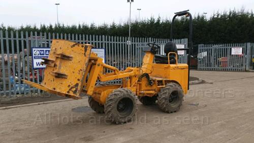 2013 TEREX HD1000 forklift/dumper c/w dumper skip (s/n EE4NY1823)(No Vat)