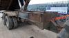 TANDEM axle tipping trailer c/w commercial axles air brakes & harsh tipping gear - 17