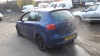 SEAT LEON 4 door petrol car (Blue) (SB55 KUW) - 5