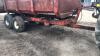 GRIFFIS TANDEM axle tipping trailer (No Vat) - 7