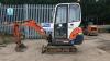 KUBOTA KX36-3 rubber tracked excavator (s/n Z0768) with bucket, blade, piped & cab - 2