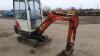 KUBOTA KX36-3 rubber tracked excavator (s/n Z0768) with bucket, blade, piped & cab - 6