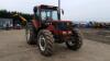 FIAT AGRI F130 4wd tractor, assister ram, 4 spool valves, puh, a/c, 40k, electric hyd controls, hi/low splitter (L79 LNH) - 4