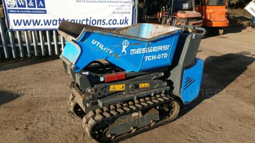 2016 MESSERSI TCH07D high tip tracked dumper (s/n C5006750)