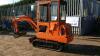 BOBCAT 320 rubber tracked excavator with bucket, blade & cab - 3