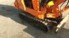 BOBCAT 320 rubber tracked excavator with bucket, blade & cab - 14