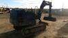 YANMAR 3t steel tracked excavator (s/n 10999) with bucket, blade & piped - 5