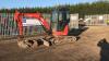 2013 KUBOTA U25-3 rubber tracked excavator c/w 3 x buckets, blade, piped & Q/hitch (s/n 25678) - 2