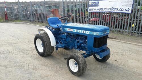 FORD 1210 2wd diesel compact tractor